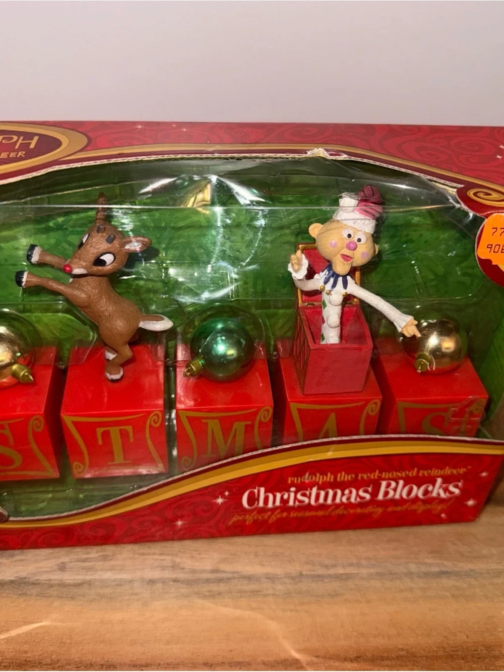 Forever Fun Misfit Toys Rudolph The Red Nosed Reindeer Christmas Blocks 2010 Box